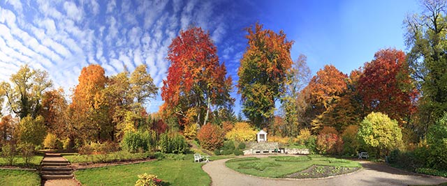 Herbst auf Schloss Kochberg