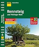 ADAC Wanderführer Rennsteig und Thüringer Wald: Inklusive Gratis Tour App mit Karte & GPS