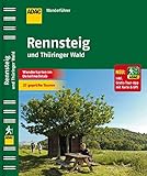 ADAC Wanderführer Rennsteig und Thüringer Wald: Inklusive Gratis Tour App mit Karte & GPS