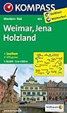Weimar/ Jena/ Holzland: Wanderkarte mit Kurzführer und Radwegen. GPS-genau. 1:50000 (KOMPASS Wanderkarte, Band 804)