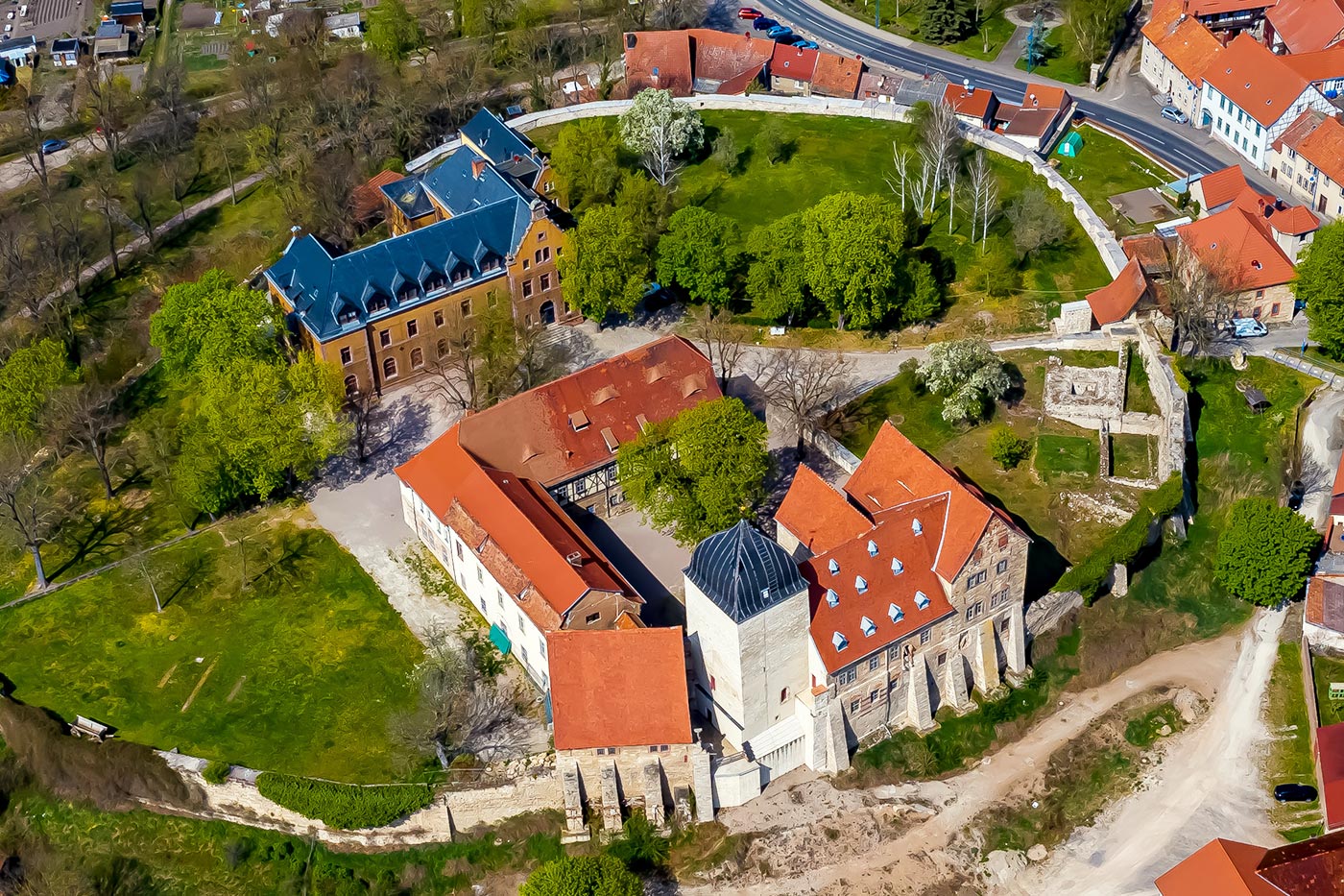 Burg Runneburg in Weissensee