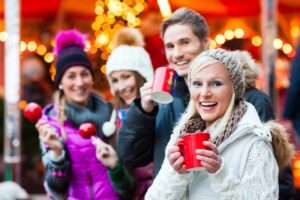 Weihnachten mit Freunden