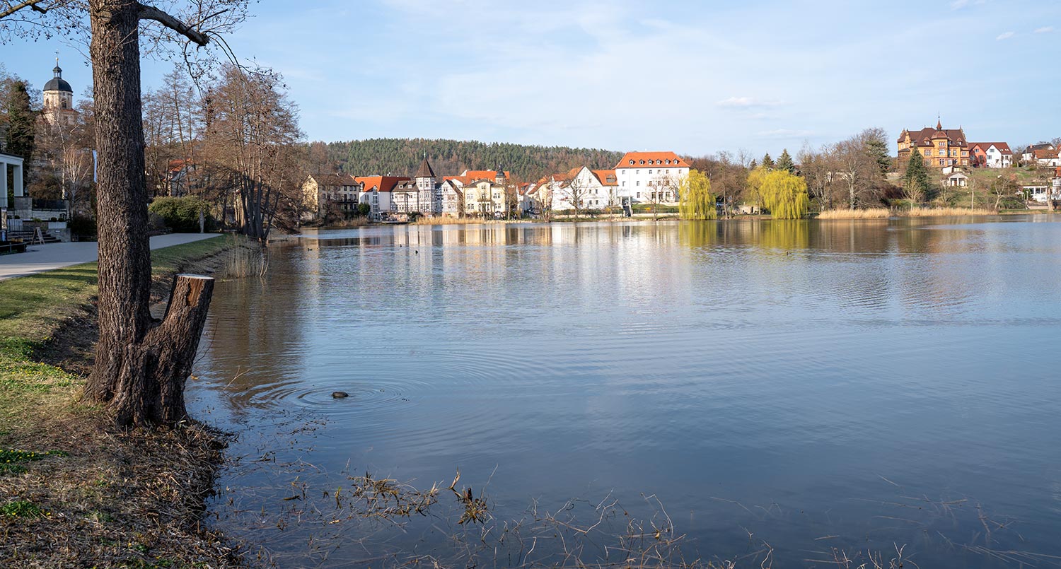 Burgsee in Bad Salzungen
