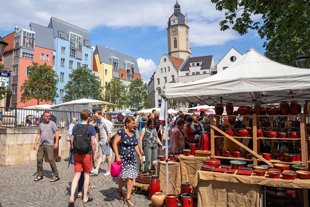 Töpfermarkt in Jena