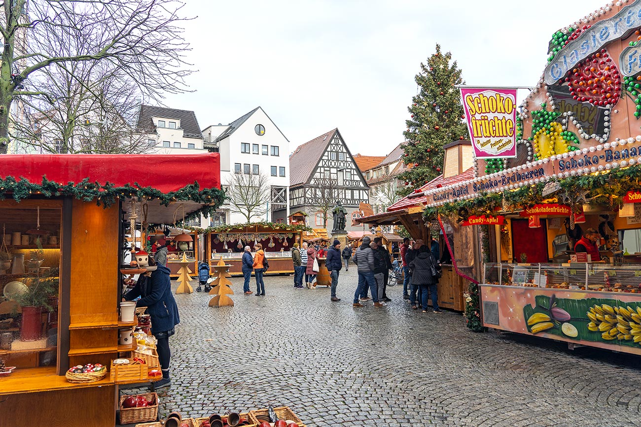 Weihnachtsmarkt in Jena