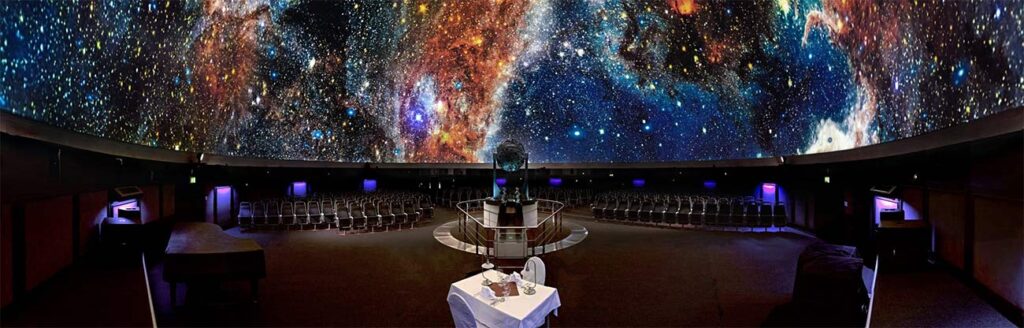 Hochauflösendes Panorama in der Kuppel