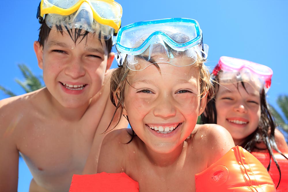 Kinder baden