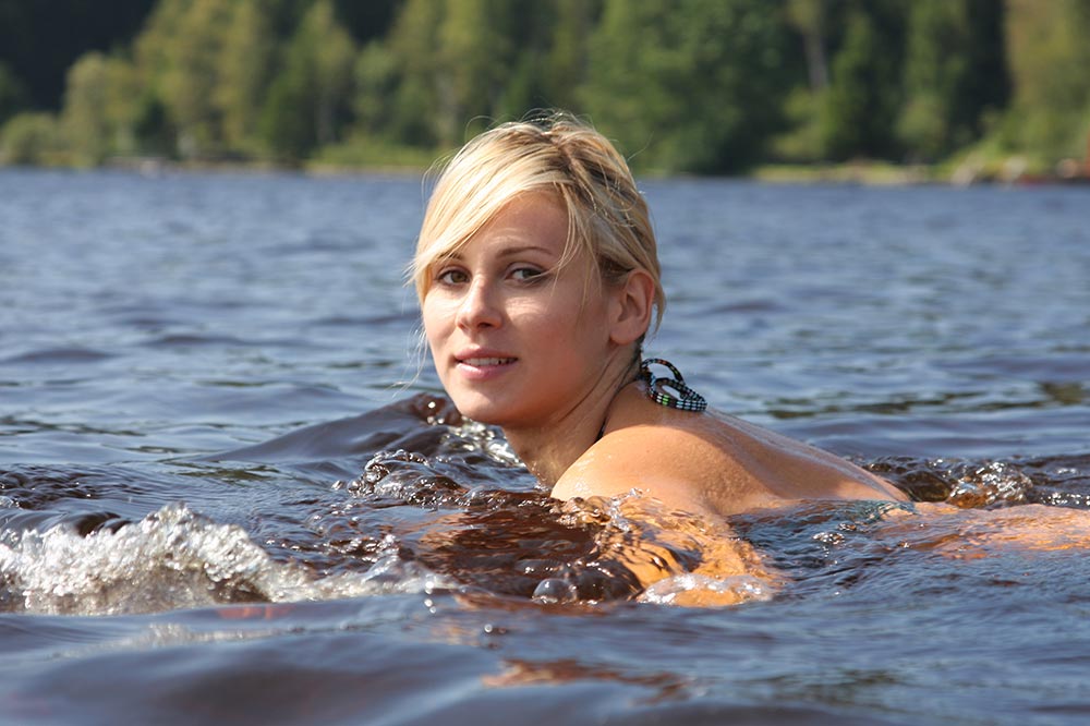 Schwimmerin