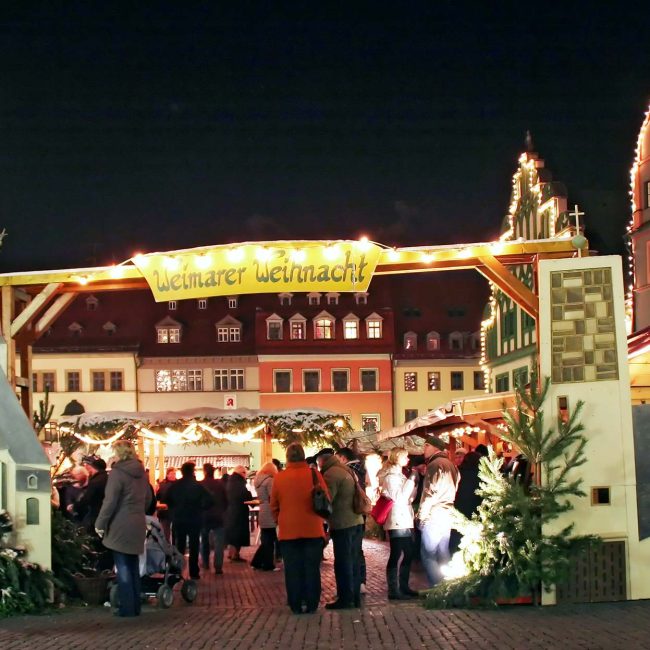 Weihnachtsmarkt in Weimar 2018