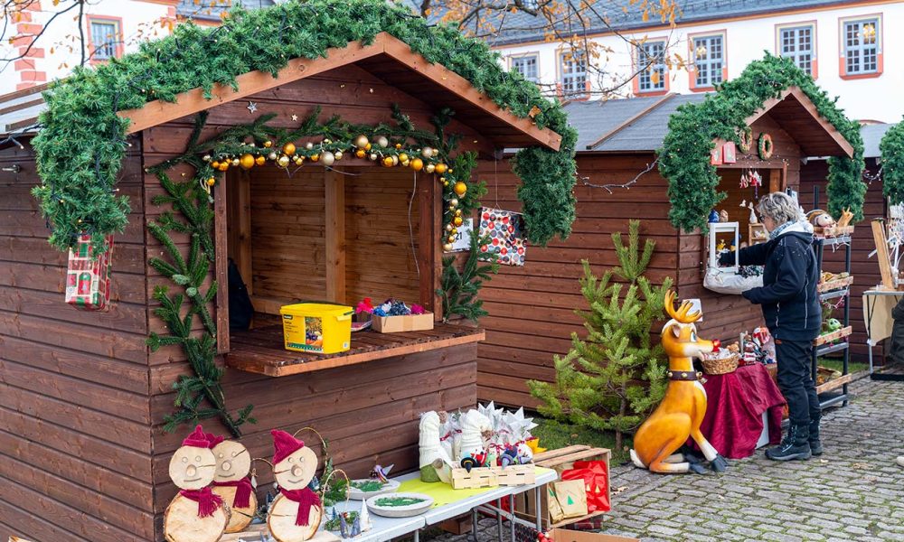 Weihnachtsmarkt auf Schloss Ehrenstein in Ohrdruf