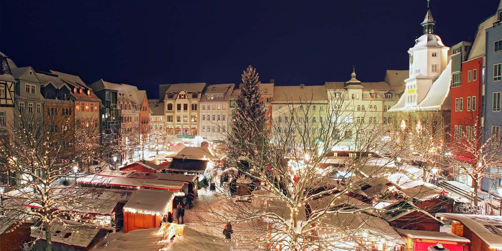 Die ersten Weihnachtsmärkte in Thüringen öffnen