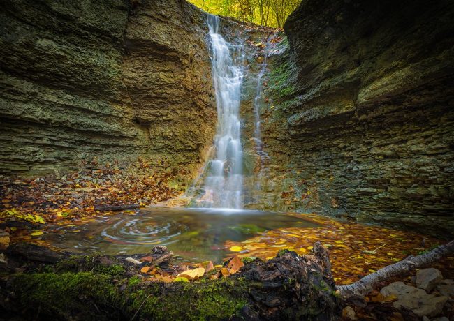 Wasserfall im Rautal Jena