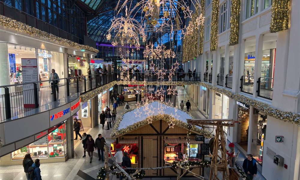 Weihnachtsmarkt in der Goethegalerie Jena
