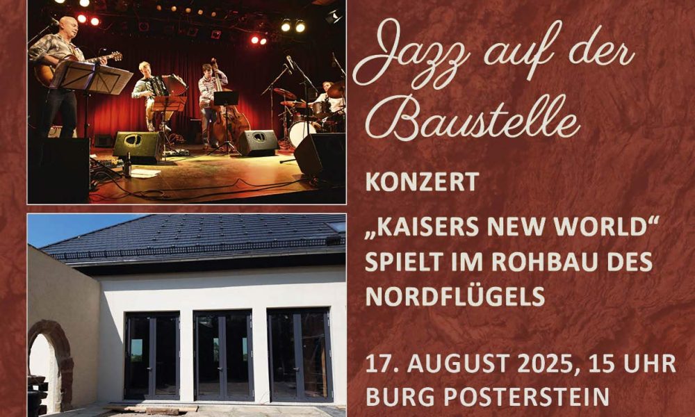 Das Jazz-Quartett “Kaisers New World” auf Burg Posterstein