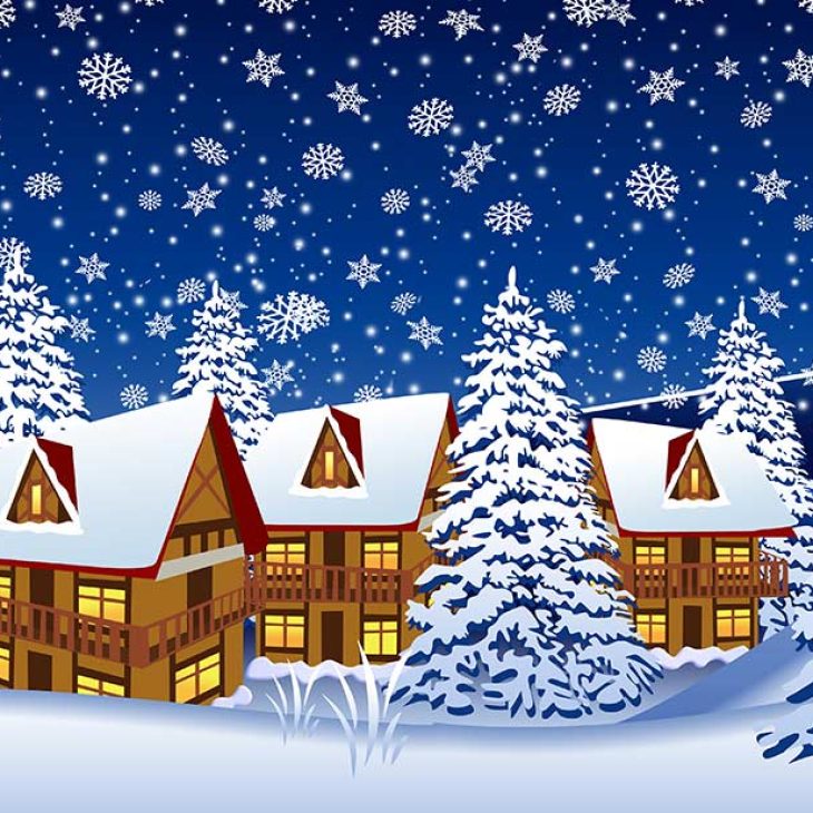 Weihnachtstal im Eisenberger Mühltal