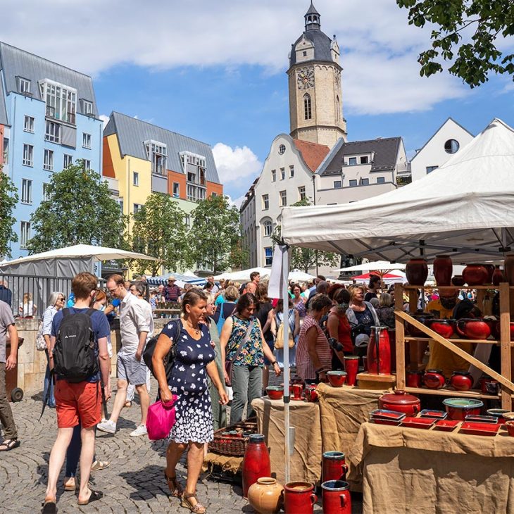 Töpfermarkt in Jena