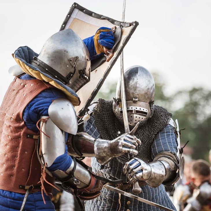 Mittelalterspektakel auf Burg Posterstein