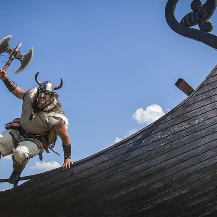 Die Wikinger kommen! Bleilochtalsperre