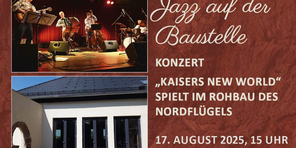 Kaisers New World spielt Jazz auf Burg Posterstein