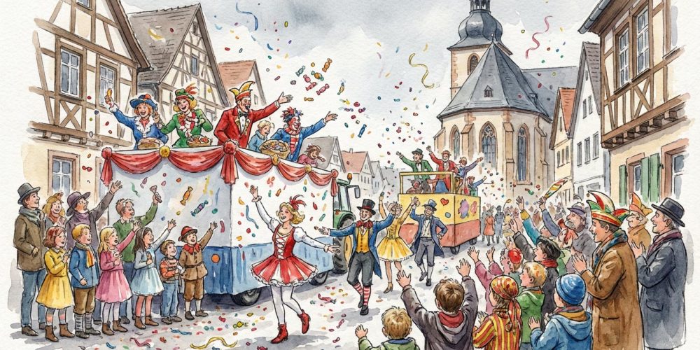 Karnevalsumzüge in Thüringen