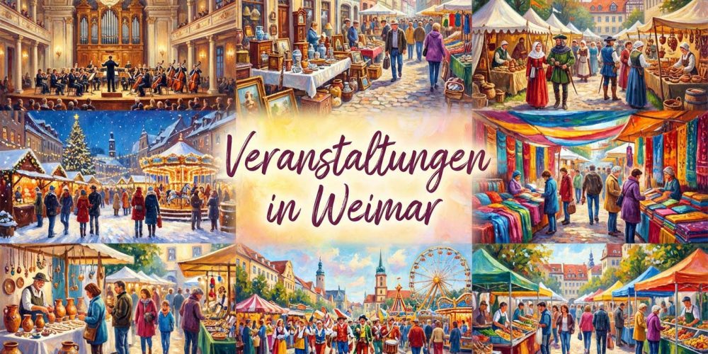 Veranstaltungen in Weimar April 2026