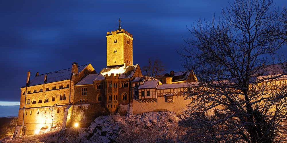 Heilige, Ritter und Winterstürme um die Wartburg