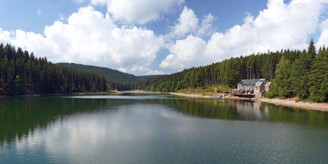 Lütschetalsperre in Thüringen