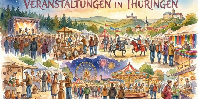 Veranstaltungstipps Thüringen August 2026