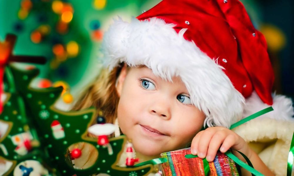 Kind zu Weihnachten