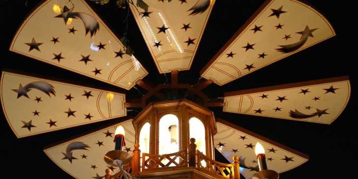 Pyramidenanschieben und Weihnachtsmarkt Tambach-Dietharz